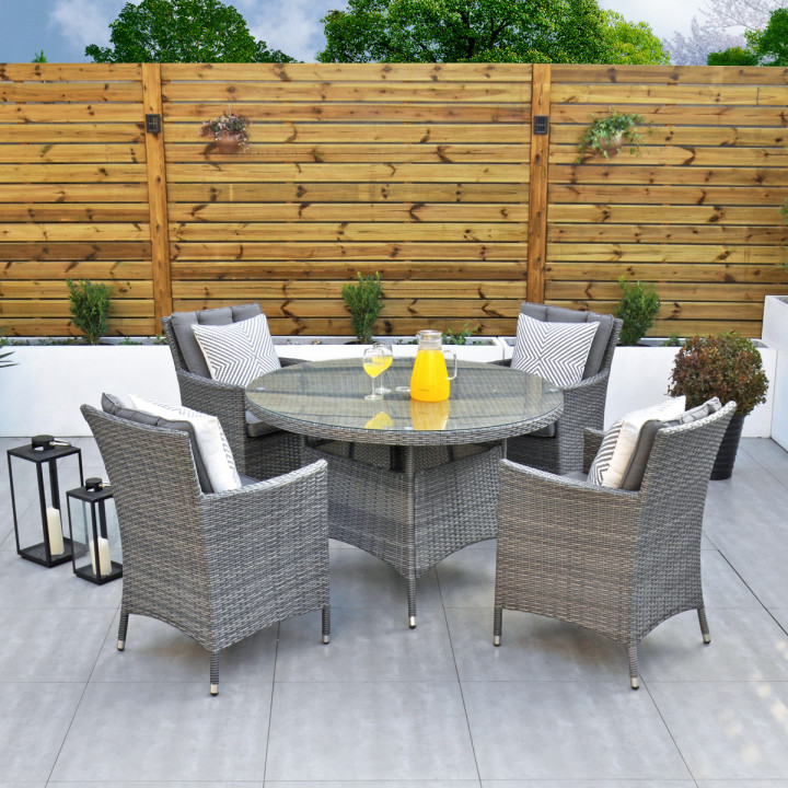 Rw 4 seater round set