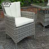 Oxford 6 seat set with 135cm round table light grey