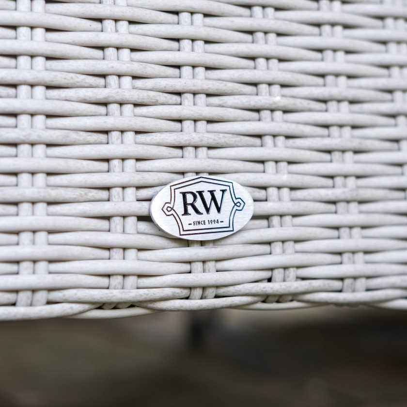 Sorrento - 8 Seat Set with 170cm Round Table (White Washed)