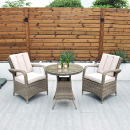 Chester 2 seater rattan set