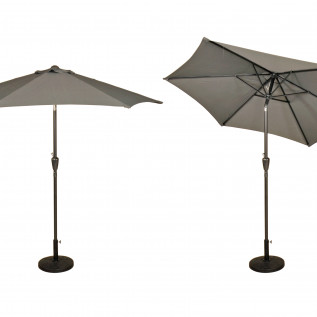 Rw parasol 250cm diameter grey