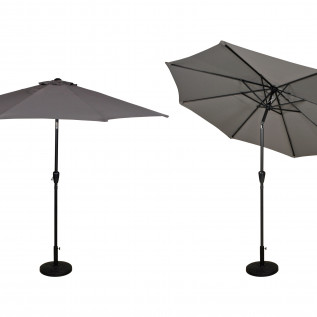 Rw parasol 270cm diameter grey