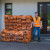 Hardwood firewood 2 25m 780kg 60 x 13kg bags home delivery