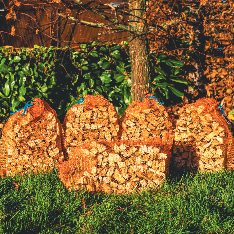Kiln Dried Kindling - 5 Bags Delivery - Rathwood