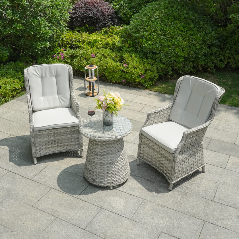 Ravenna - Bistro Set (White Washed)