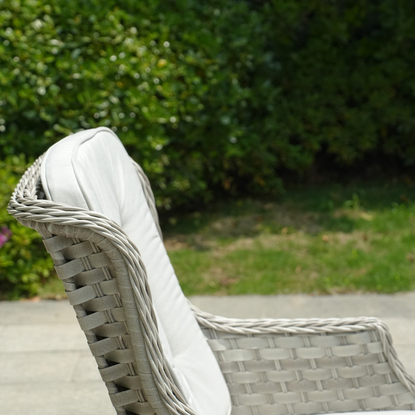 Ravenna - 4 Seater Set (White Washed)