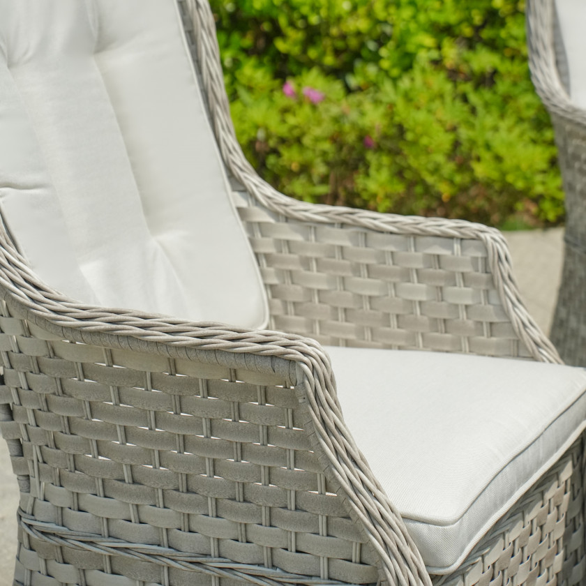 Ravenna - 6 Seater Set (White Washed)