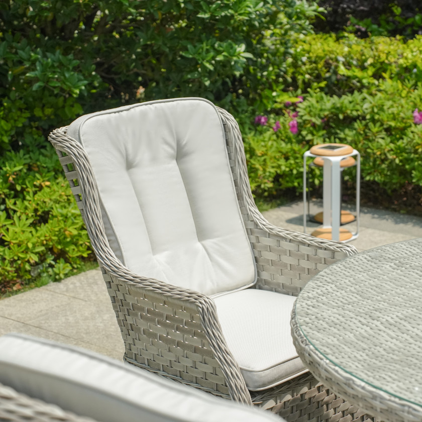 Ravenna - 6 Seater Set (White Washed)