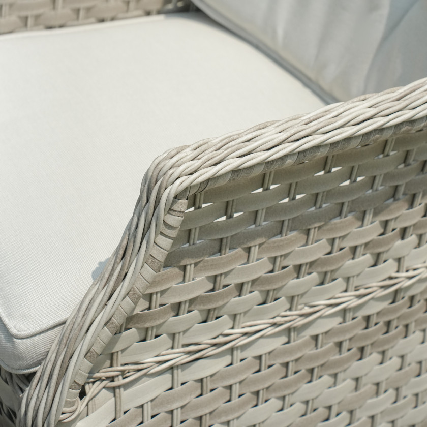 Ravenna - 6 Seater Set (White Washed)