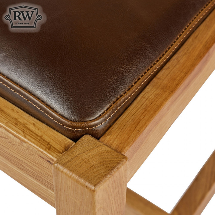 Brown aniline leather pad