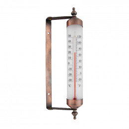 Window frame thermometer