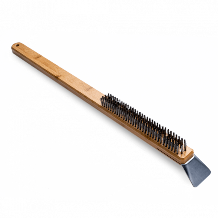 Pizza oven brush