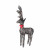 Battery operated 100 led christmas deer decoration