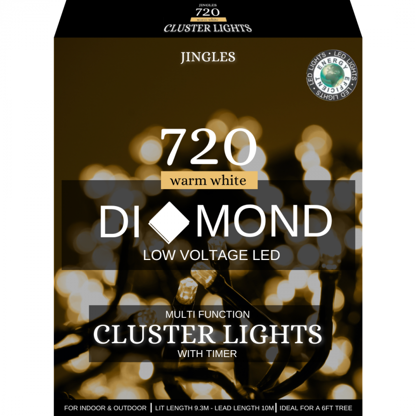 720L Diamond Cluster LED - Warm White