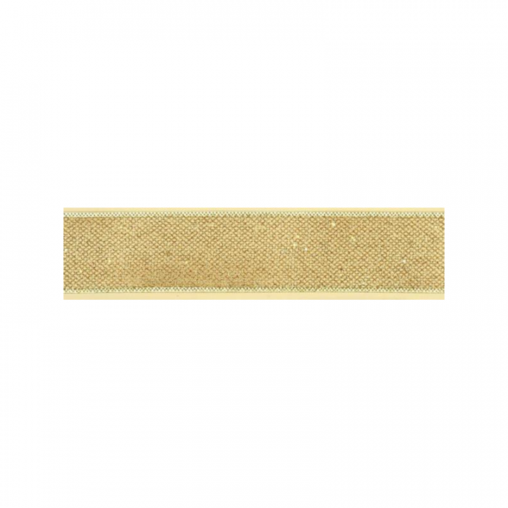 Gold glitter ribbon