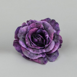 Rose clip purple 13cm