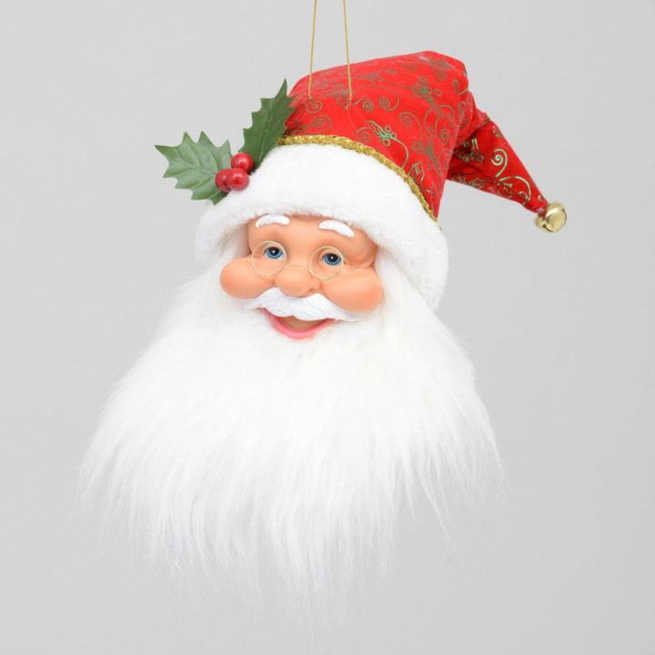 70cm santa head ornament