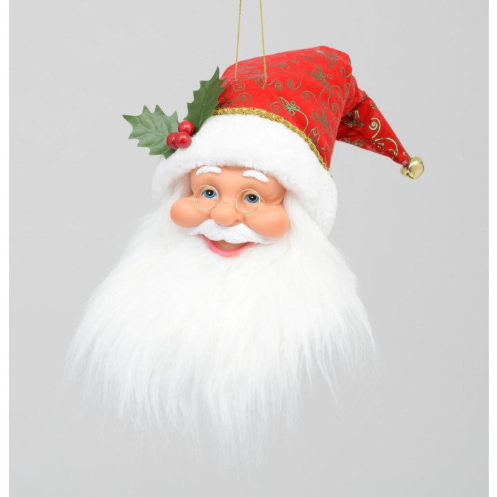 70cm santa head ornament