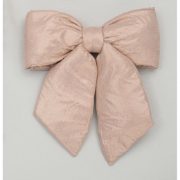 Plush bow decoration pink 48cm